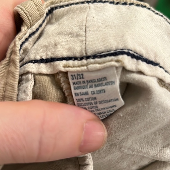 American Eagle Khaki pants 31/32 - Picture 5 of 5